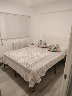 Cama o camas de una habitación en Apartamento Shoping Center