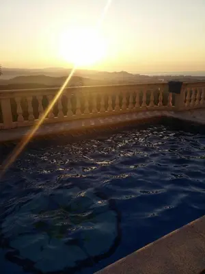 Piscina en o cerca de Villa Cariño