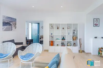 Zona de estar de Villa Inge en Platja d'Aro