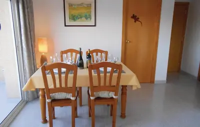 Zona de estar de 1 Bedroom Nice Apartment In Blanes