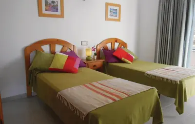 Cama o camas de una habitación en 1 Bedroom Nice Apartment In Blanes