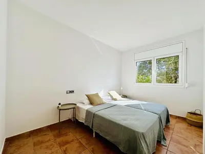 Cama o camas de una habitación en Miramar CostaBravaSi