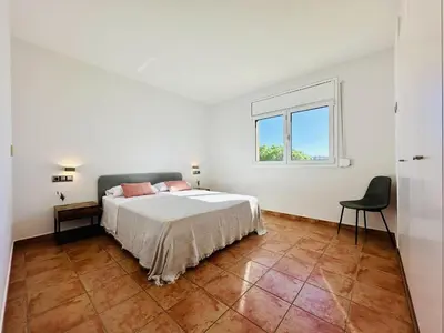 Cama o camas de una habitación en Miramar CostaBravaSi