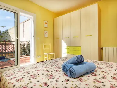 Cama o camas de una habitación en Holiday Home Can Can Grau by Interhome