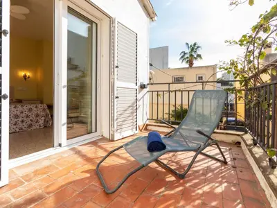 Un balcón o terraza de Holiday Home Can Can Grau by Interhome