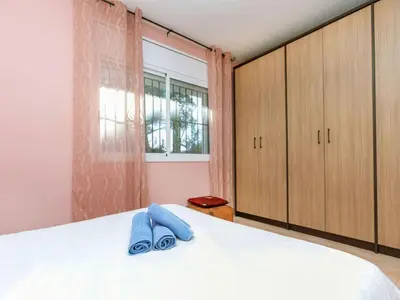 Cama o camas de una habitación en Holiday Home Dalia by Interhome