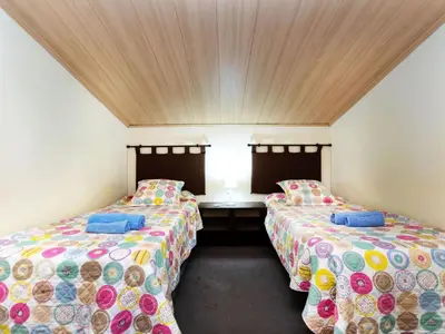 Cama o camas de una habitación en Holiday Home Dalia by Interhome