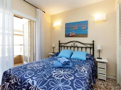 Cama o camas de una habitación en Apartment Venecia-2 by Interhome