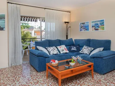 Zona de estar de Apartment Venecia-2 by Interhome