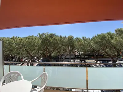 Un balcón o terraza de Apartment Sant Marc by Interhome
