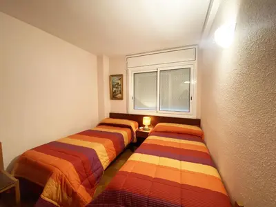 Cama o camas de una habitación en Apartment Sant Marc by Interhome