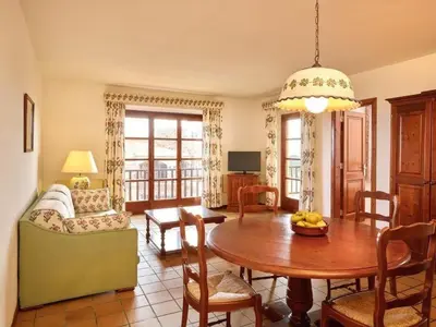 Zona de estar de Apartment Hapimag-1 by Interhome