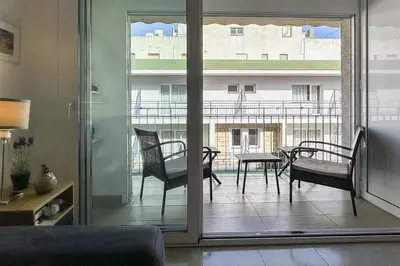 Zona de estar de LETS HOLIDAYS Big Apartment With Parking