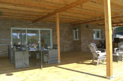 Un patio o zona al aire libre en Villa Paraíso, exclusiva, todas las comodidades