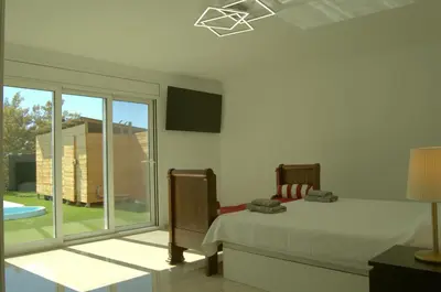 Cama o camas de una habitación en Villa Paraíso, exclusiva, todas las comodidades