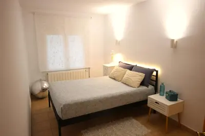 Cama o camas de una habitación en Playa de Aro vista mar - Pura Vida apartment