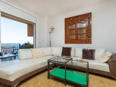 Zona de estar de Apartment Bella Vista by Interhome