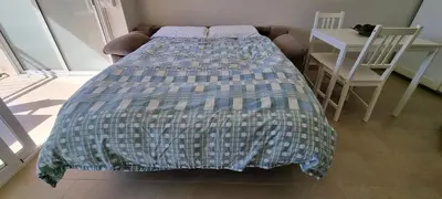 Cama o camas de una habitación en VIDABRAVA, Sagaro garden loft