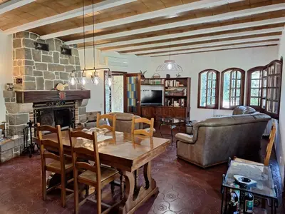 Zona de estar de Torre els Rosers - villa familiar