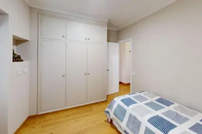 Cama o camas de una habitación en Can Xec - casa reformada Pals