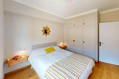 Cama o camas de una habitación en Can Xec - casa reformada Pals