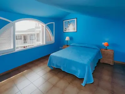 Cama o camas de una habitación en La Fosca Jolie