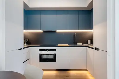 Una cocina o zona de cocina en Hauzify I Apartaments Voramar