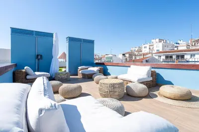 Zona de estar de Hauzify I Apartaments Voramar
