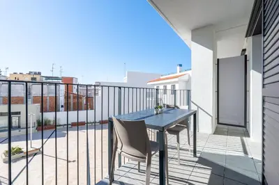 Un balcón o terraza de Hauzify I Apartaments Voramar