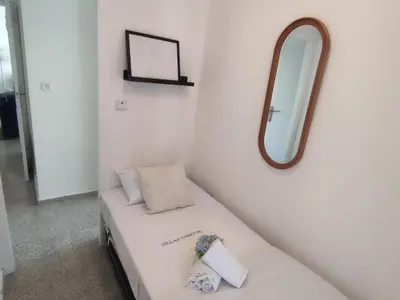 Cama o camas de una habitación en Apartamento Espectacular Frente al Mar en Playa de Aro, Costa Brava - ES-209-76