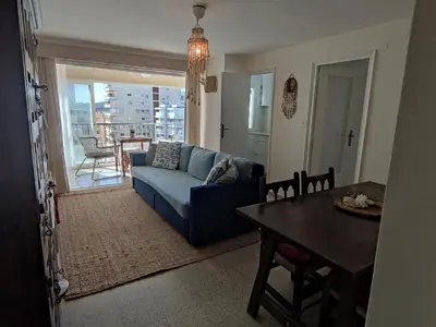 Zona de estar de Apartamento Espectacular Frente al Mar en Playa de Aro, Costa Brava - ES-209-76