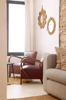 Zona de estar de Maram Brava casa centro Begur Metge Pi