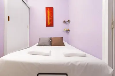 Cama o camas de una habitación en WELCS APARTAMENTO 126 PDA cerca del puerto