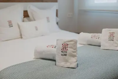 Cama o camas de una habitación en Petit Luxe Pineda