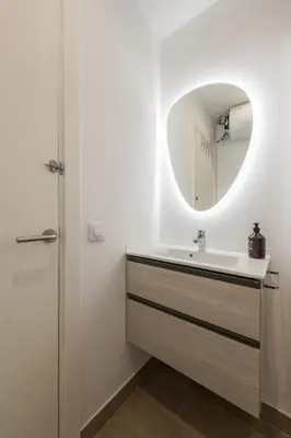 Un baño de Apartamento Coquette a 50 metros de la playa