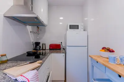 Una cocina o zona de cocina en Apartamento Boheme Sagaró