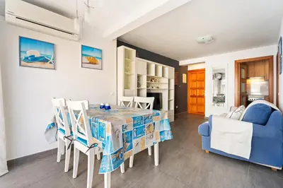 Zona de estar de WELCS APARTAMENTO 130 PDA frente al mar