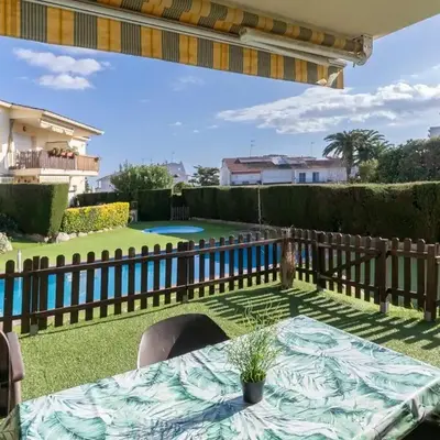 Apartamento Laura Mar con piscina en La Fosca