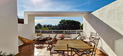 Un balcón o terraza de La Gaviota