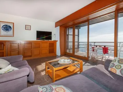 Zona de estar de Apartment isabelle by Interhome
