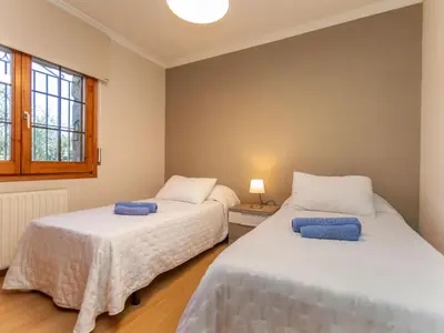 Cama o camas de una habitación en Holiday Home Casa Martina by Interhome