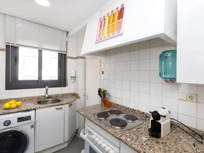 Una cocina o zona de cocina en Apartment Atic Cap Tossa by Interhome
