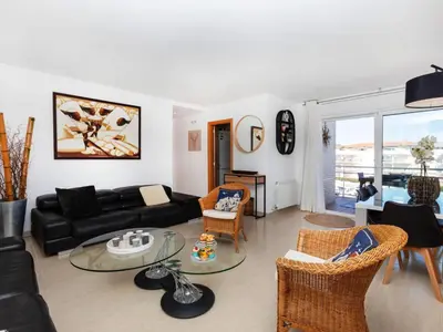 Zona de estar de Apartment Punta Prima by Interhome