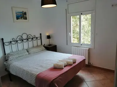 Cama o camas de una habitación en VillaSolimar