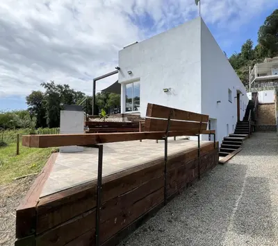 Edificio en el que se encuentra la villa