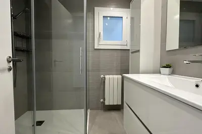 Un baño de LETS HOLIDAYS Sea views apartment Platja d'Aro
