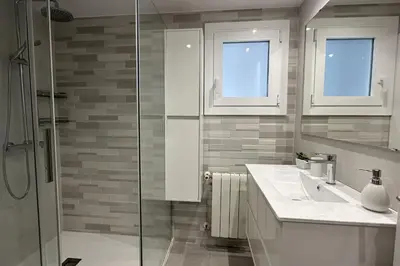 Un baño de LETS HOLIDAYS Sea views apartment Platja d'Aro
