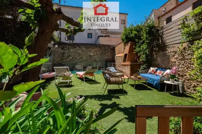 Jardín al aire libre en Casa MareMar