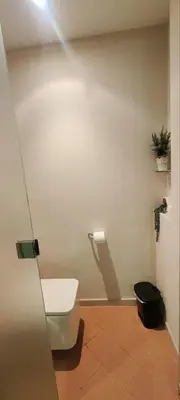 Un baño de Apartamento Mar&Pol jardín privado y mascotas bienvenidas