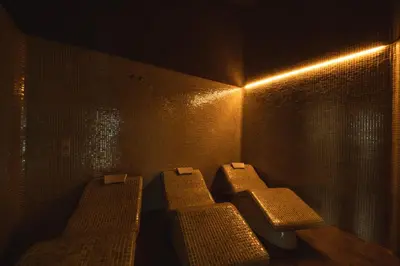 Spa o instalaciones de bienestar en Hotel Mas Solà